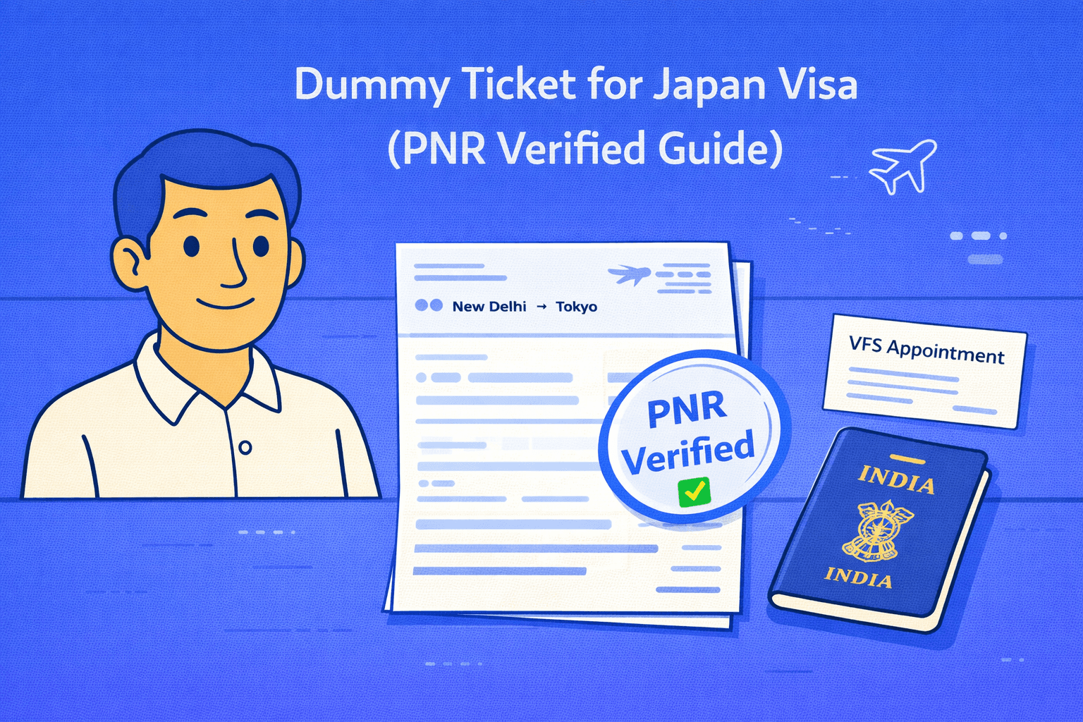 Dummy Ticket for Japan Visa from India 2026: Complete Guid