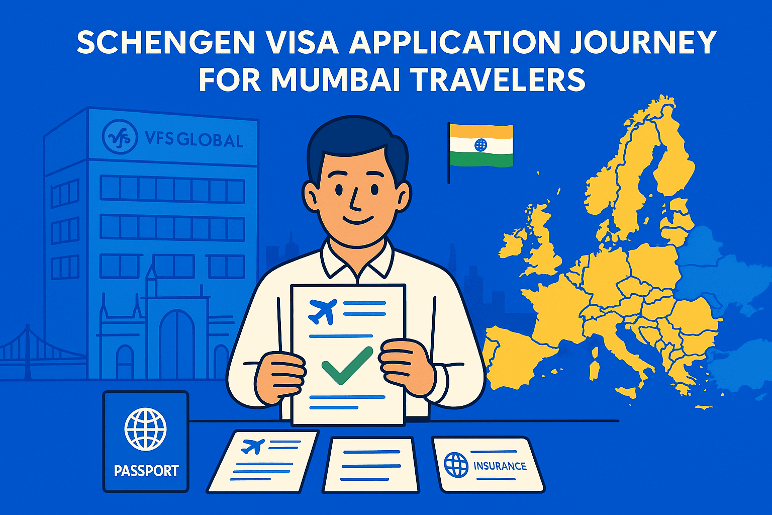 Schengen Visa Mumbai 2025: Process, Fees & Appointment Guide