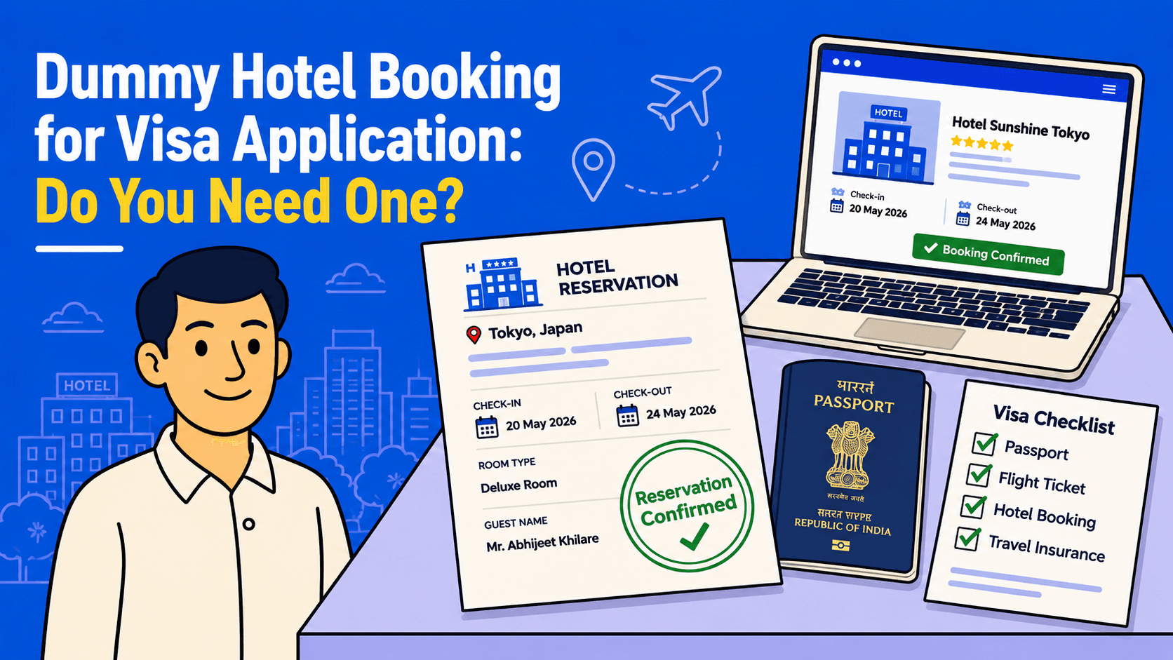 Dummy Hotel Booking for Visa Application: Do You Need One?