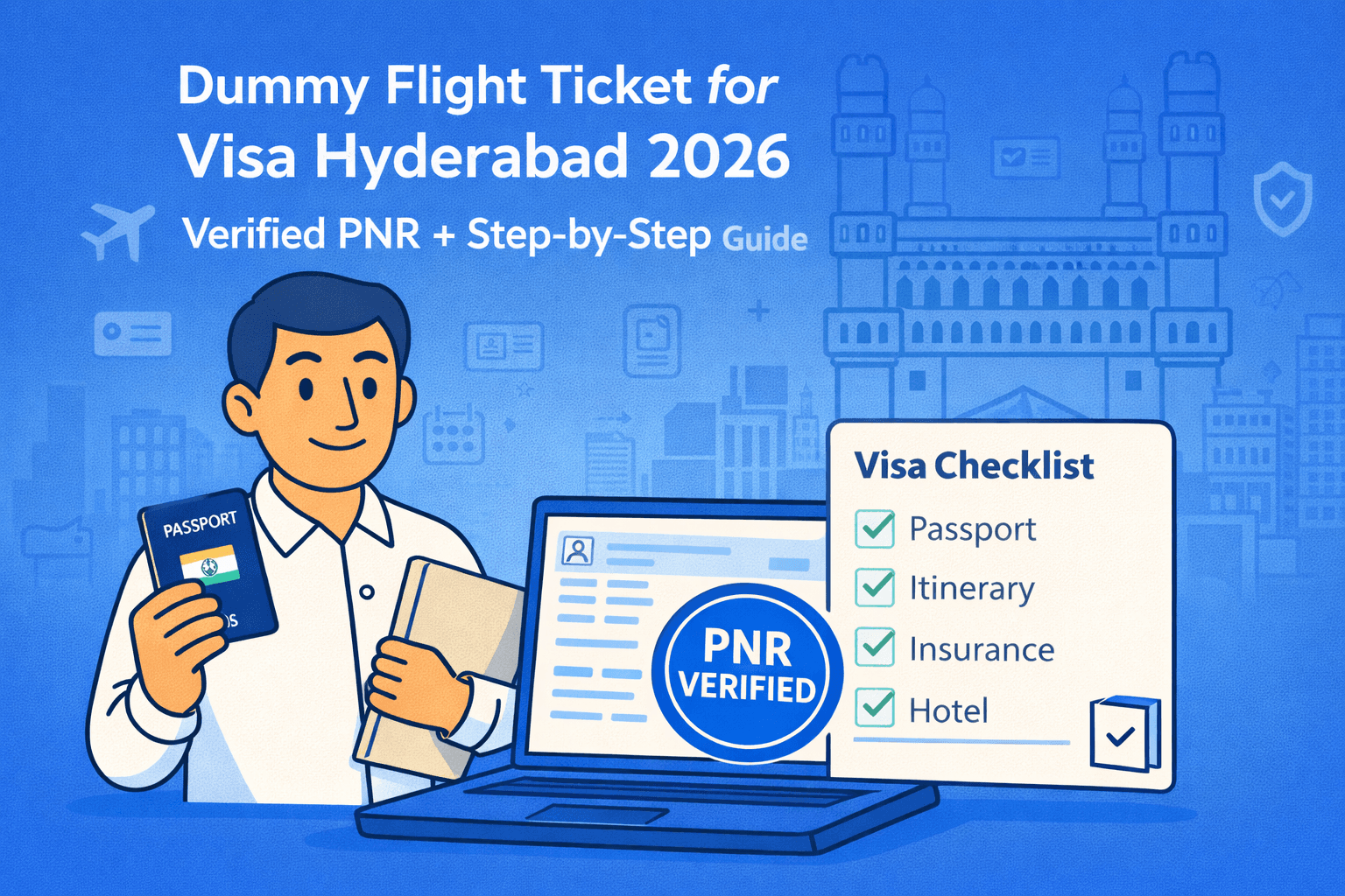 Dummy Flight Ticket for Visa Hyderabad 2026 : Verified PNR + Step‑by‑Step guide
